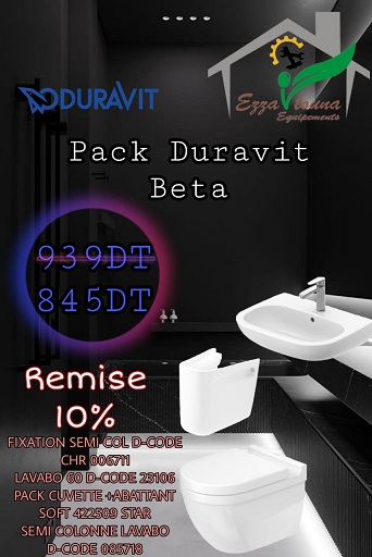Pack Duravit Beta